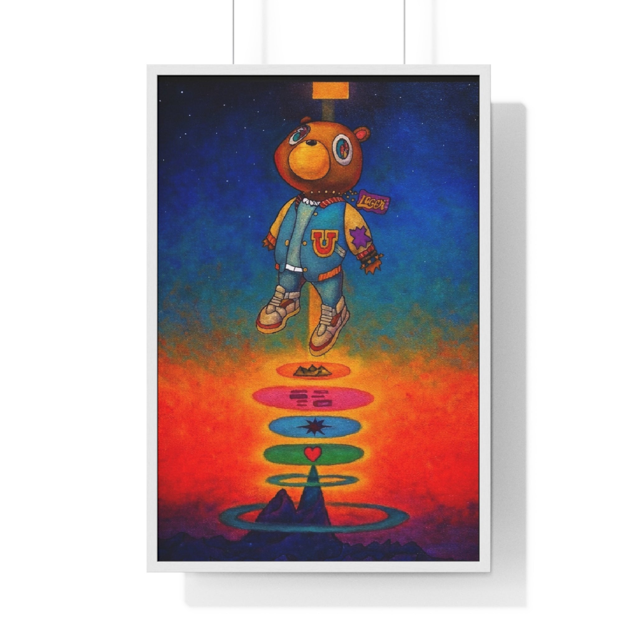 Ye bear framed